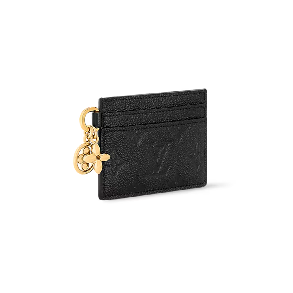 Louis Vuitton Tarjetero Charm Negro
